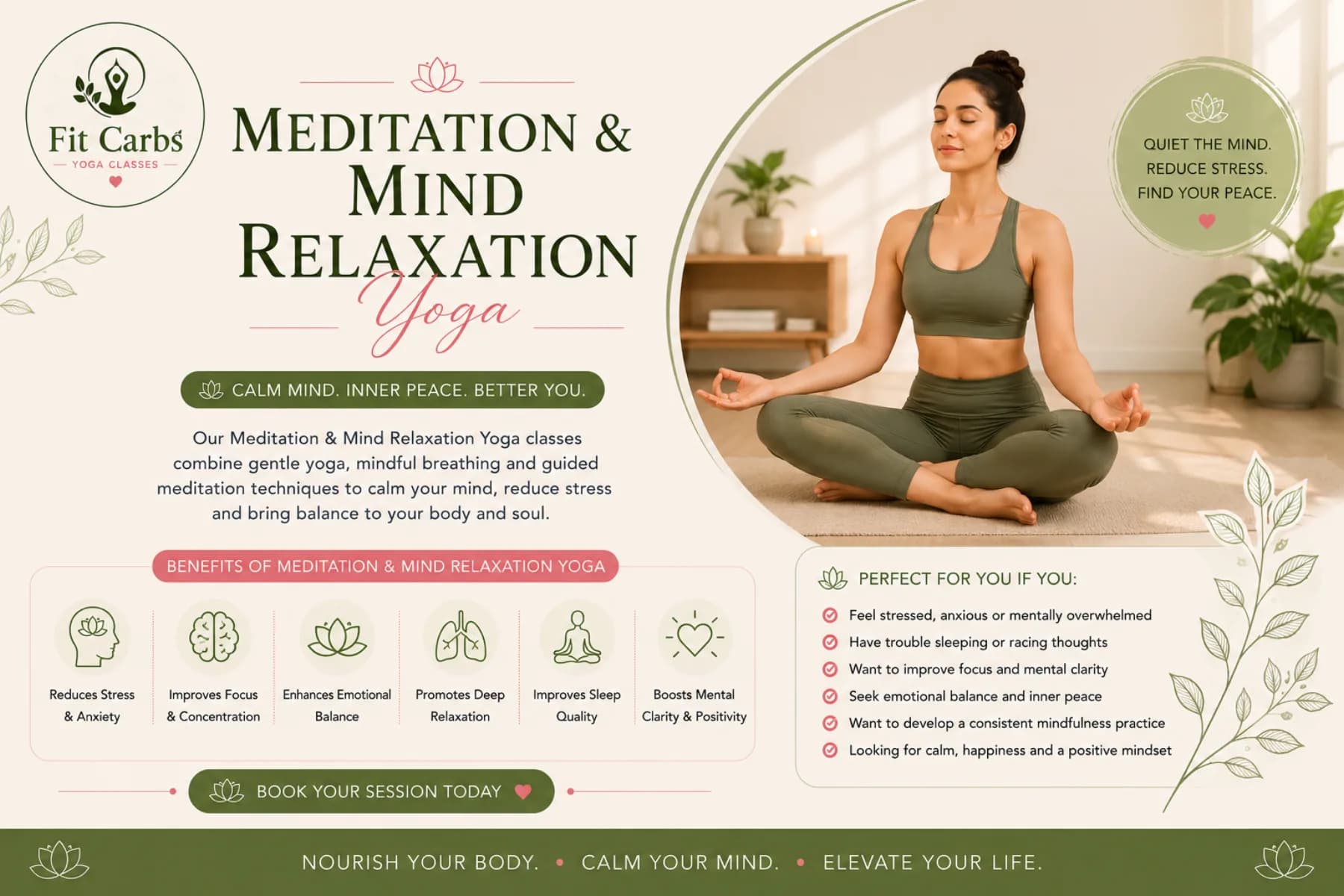 Meditation & Mind Relaxation Yoga